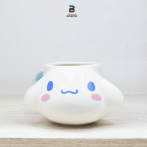 Mug Cinnamoroll Sanrio kawaii en cerámica blanca