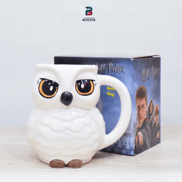 Mug Hedwig Harry Potter en cerámica 3D coleccionable