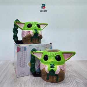 Mug Grogu 3D The Mandalorian — vista principal con caja | Importaciones Bogotá