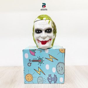 Mug Joker 3D de cerámica con tapa – 420 ml – Importaciones Bogotá