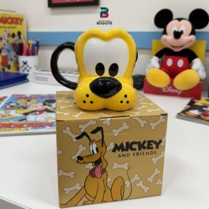 Mug Pluto 3D de cerámica sobre caja ilustrada Mickey & Friends