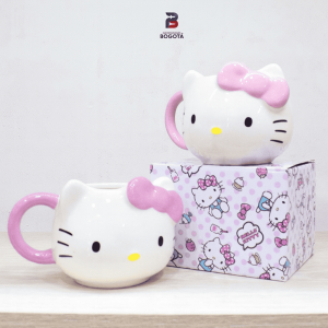 Mug Hello Kitty 3D Moño Rosa